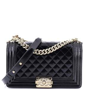Chanel Boy Flap Bag Quilted Iridescent #206572C41B